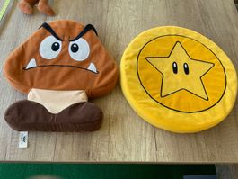 Super Mario Kissen Goomba & Münze