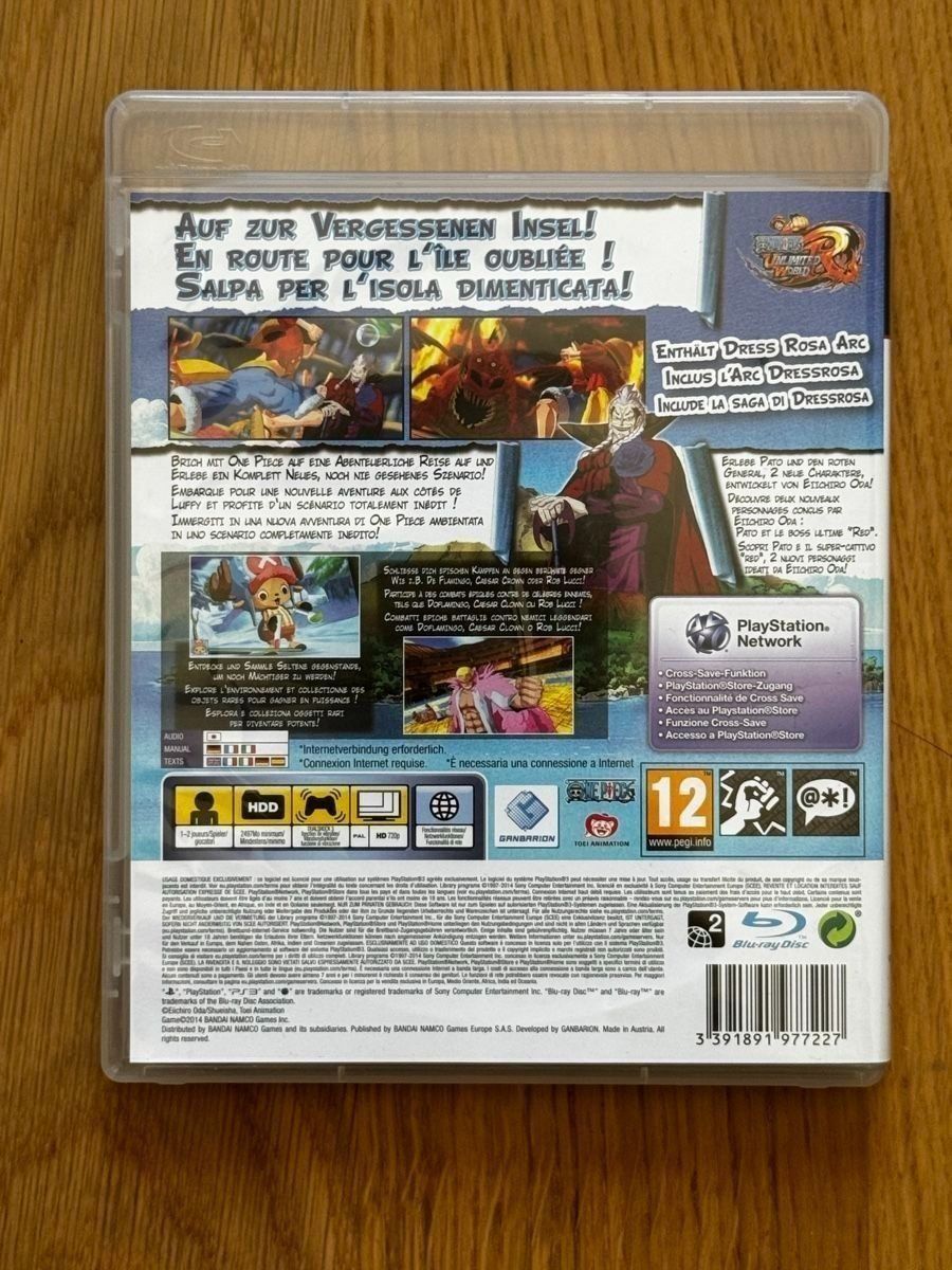 Spiele: One Piece Unlimited World - PS3 - CIB – Gebraucht aus Uster von GamesAndStuff 1