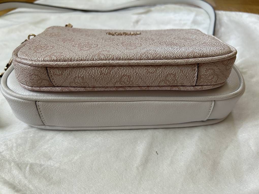 Borse da donna: Guess Handtasche Weiss/Rosa – Usato da Vaduz venduto da hasi_75 2