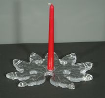 grosser Hergiswil Kerzenhalter Ahornblatt