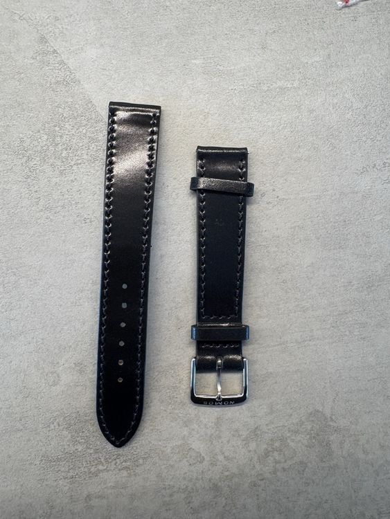 Velour Lederarmband Für Nomos Uhr – Weiches Beige Band, Made In Germany