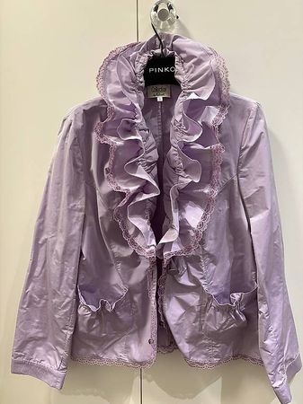 Giacca leggera color lilla
