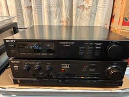 Technics Verstärker und Sony Tuner