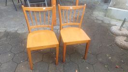 2 Beizenstühle 60 er