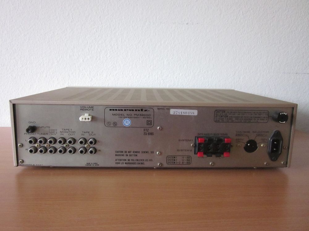 Marantz - PM520DC (1982 classic) Amplificateur 5