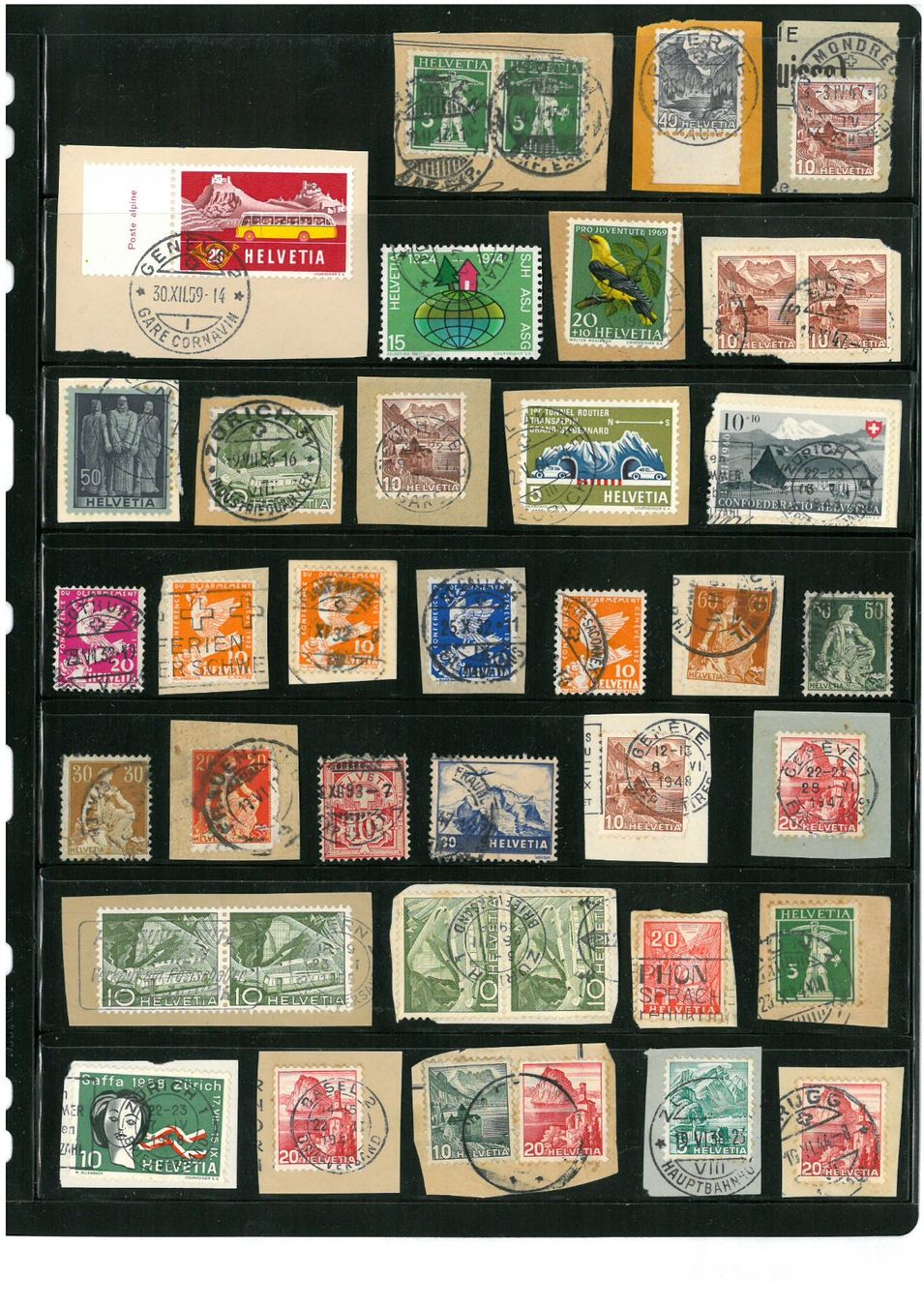 Tous les timbres: Briefmarken Schweiz – D'occasion à Oberuzwil par Nero9242 1