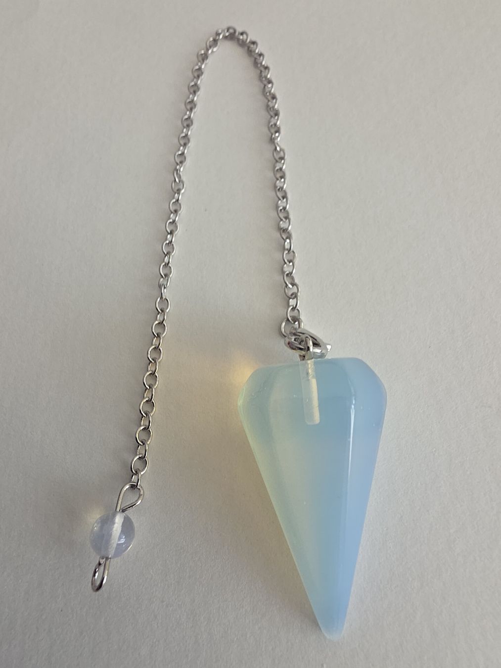Minerali & Pietre curative: Pendel Opal ca. 3,5 x 2cm. – Nuovo e nell'imballaggio originale da Menziken venduto da Mirager 2