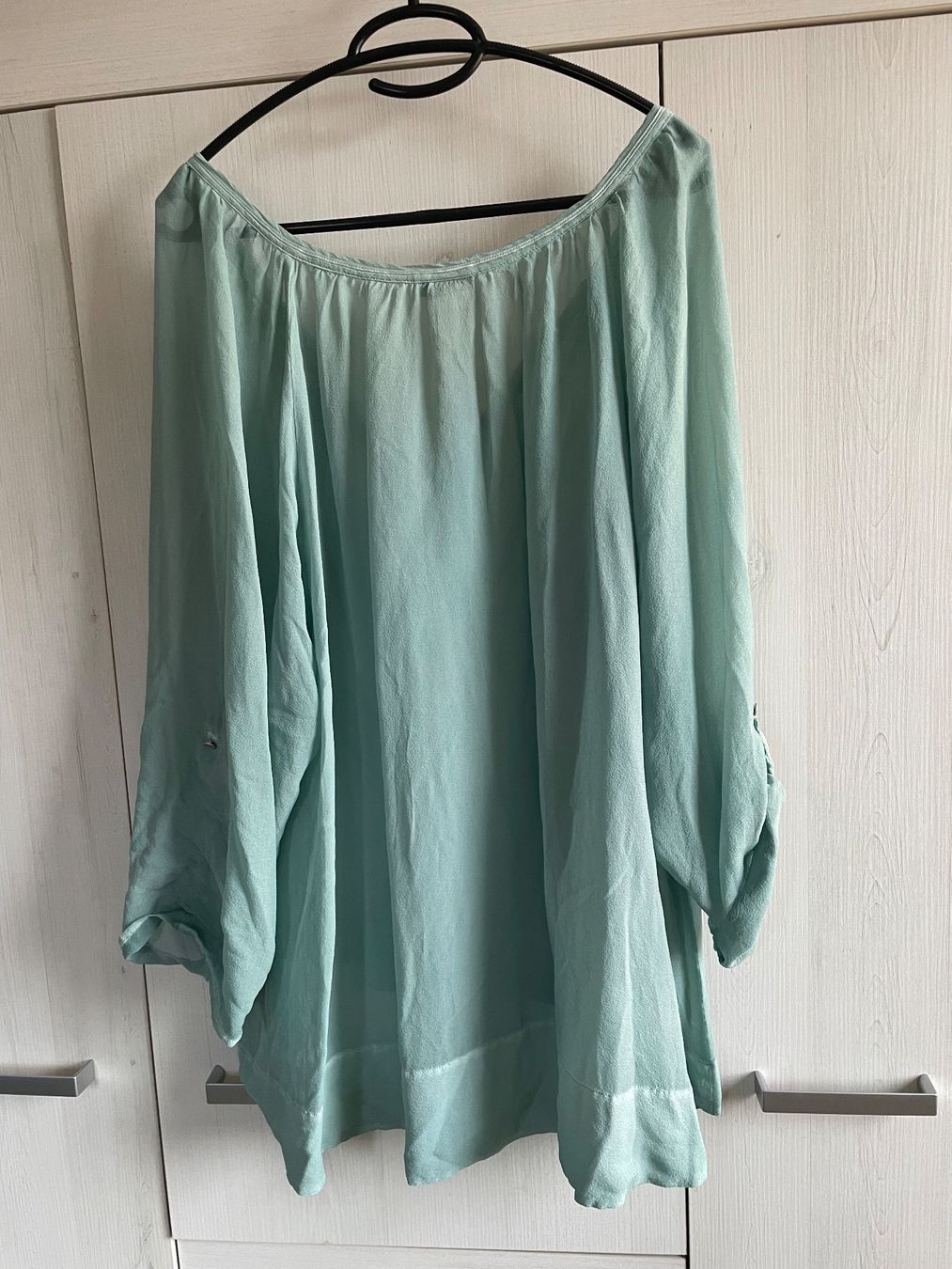 Nile Camicette: NILE 100% Seide Bluse - Gr. XL – Usato da Kaltbrunn venduto da olaf4 1