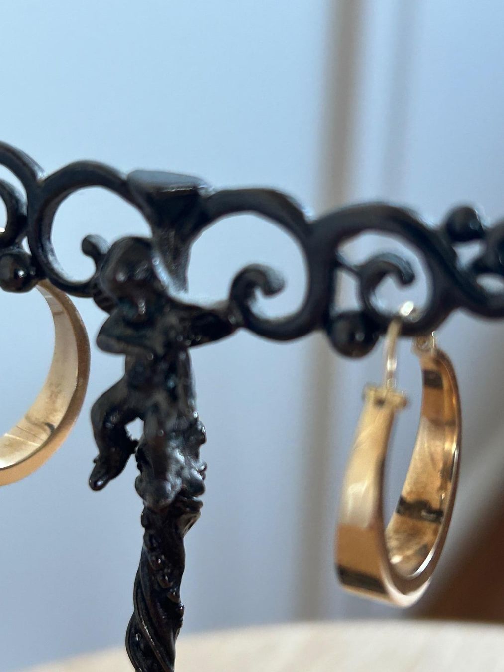 Boucles d'oreille: 14 Kt Goldcreolen – D'occasion à Luzern par lou4444 3