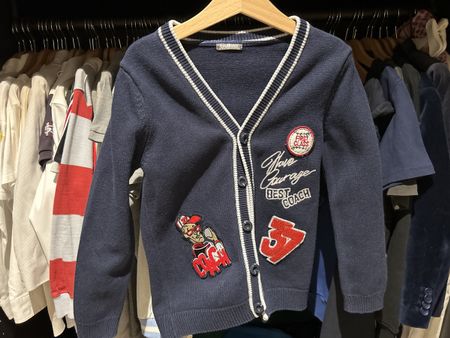 Jungen Cardigan Gulliver Gr. 128 blau