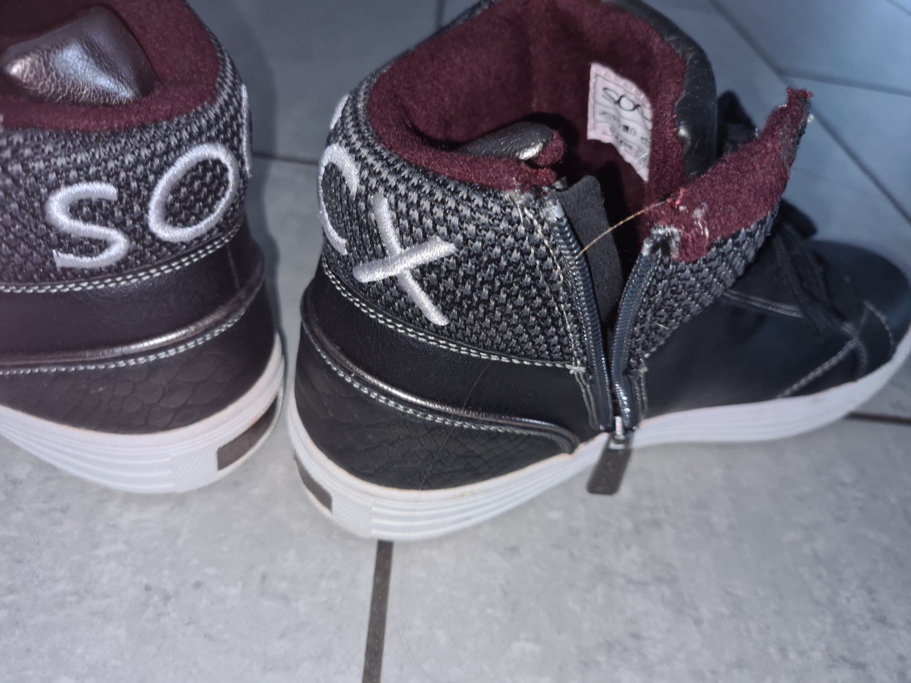 Soccx Damenschuhe: SOCCX Turnschuhe Gr. 38 schwarz – Gebraucht aus Killwangen von KIANA08 4
