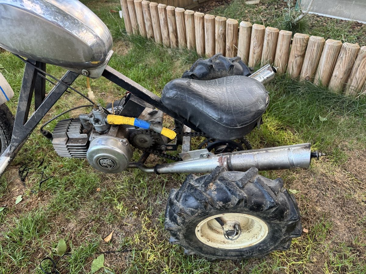 Puch Ciclomotori: Eigenbau 3 Rad Töffli Puch ZA50 – Usato da Leuggern venduto da Darwin016 2