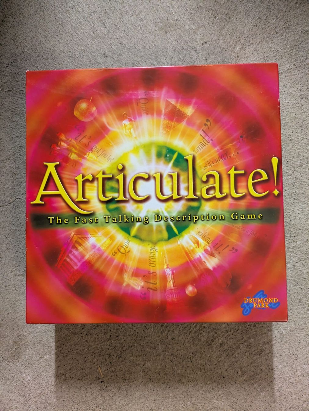 Giochi: Articulate Board Game by Drummond Park Complete Set – Usato da Hünenberg See venduto da SpecialEditionGaming