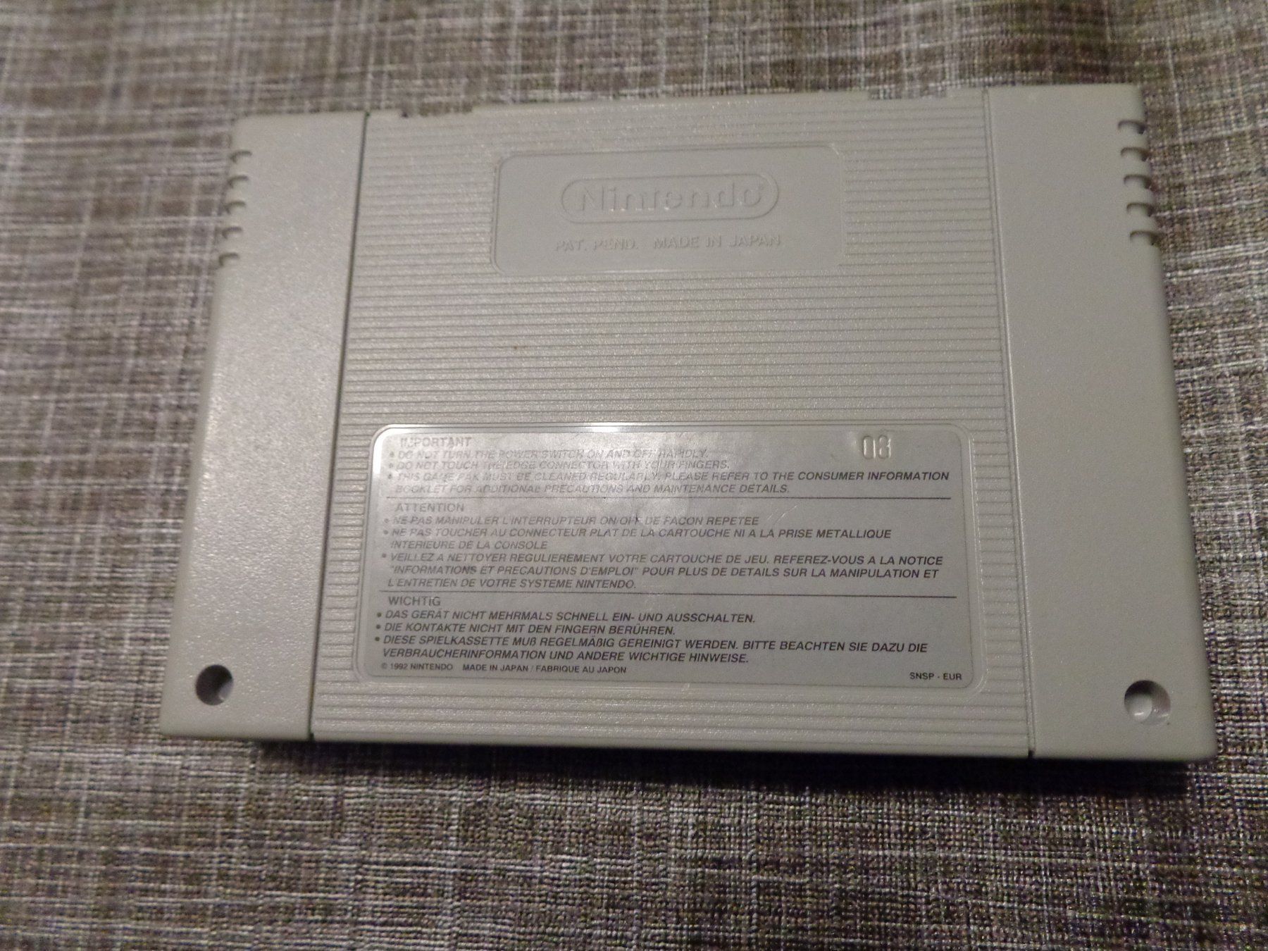 Jeux: Breath of Fire II 2 SNES – D'occasion à Olten par Disc-Ausverkauf 1
