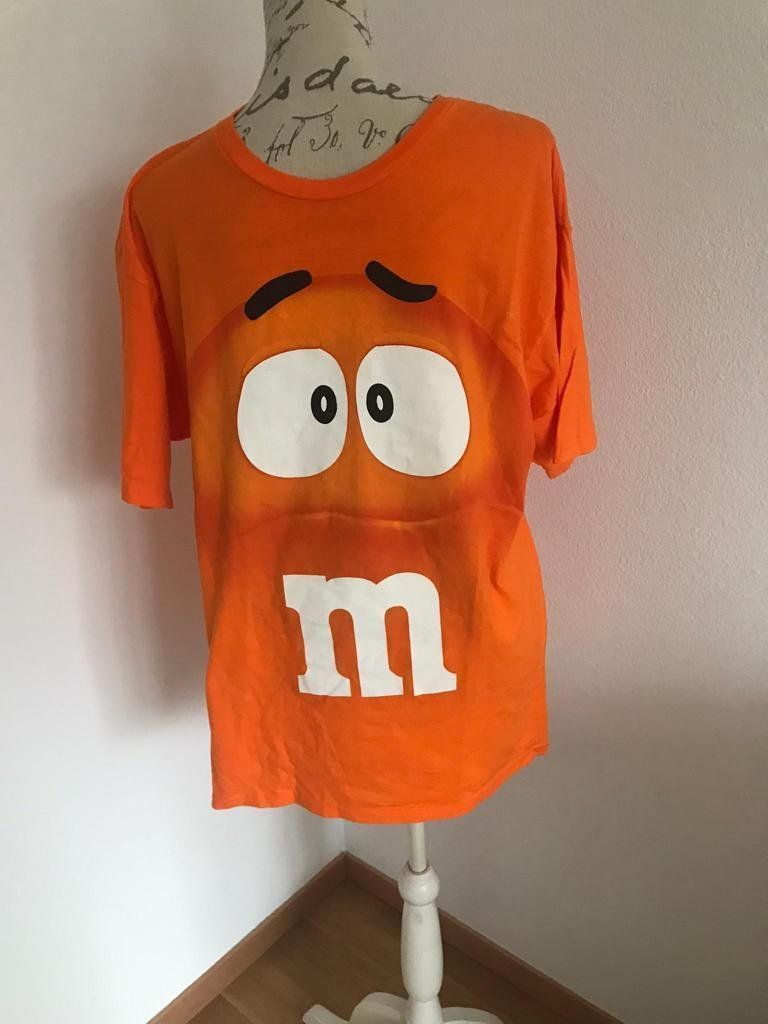 T-Shirts: T-SHIRT M&Ms orange, taille L – Gebraucht aus Bussigny von coltroc