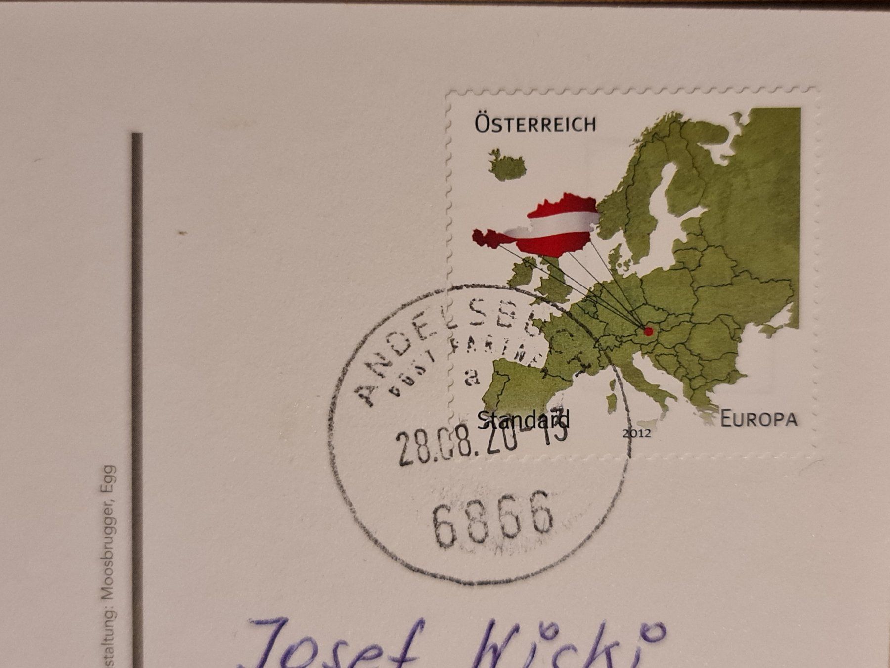 Ansichtskarten: Ansichtskarte Andelsbuch Österreich – Gebraucht aus Dintikon von Vexi 1