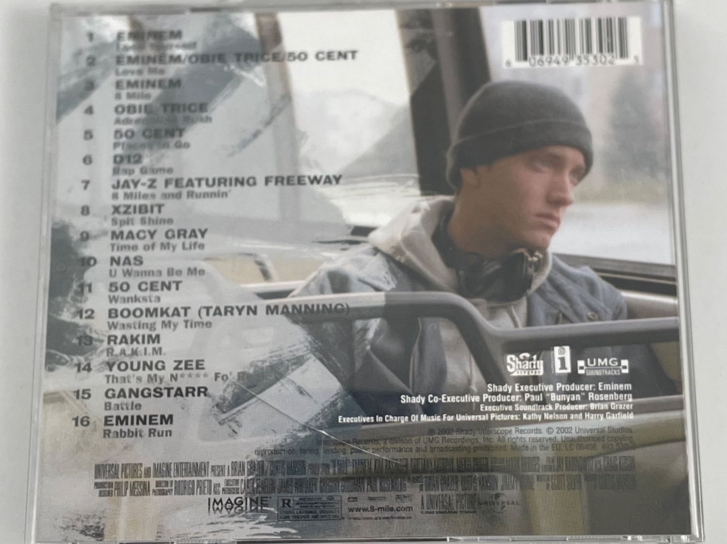 Eminem - 8 Mile Soundtrack CD - Hip Hop Rap - Top Zustand (Gebraucht ...