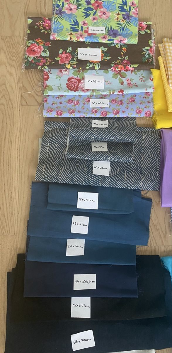 Tissus: RIESIGES STOFFPAKET BAUMWOLLE – Neuf (Voir description) à Malters par Kuettel1 2