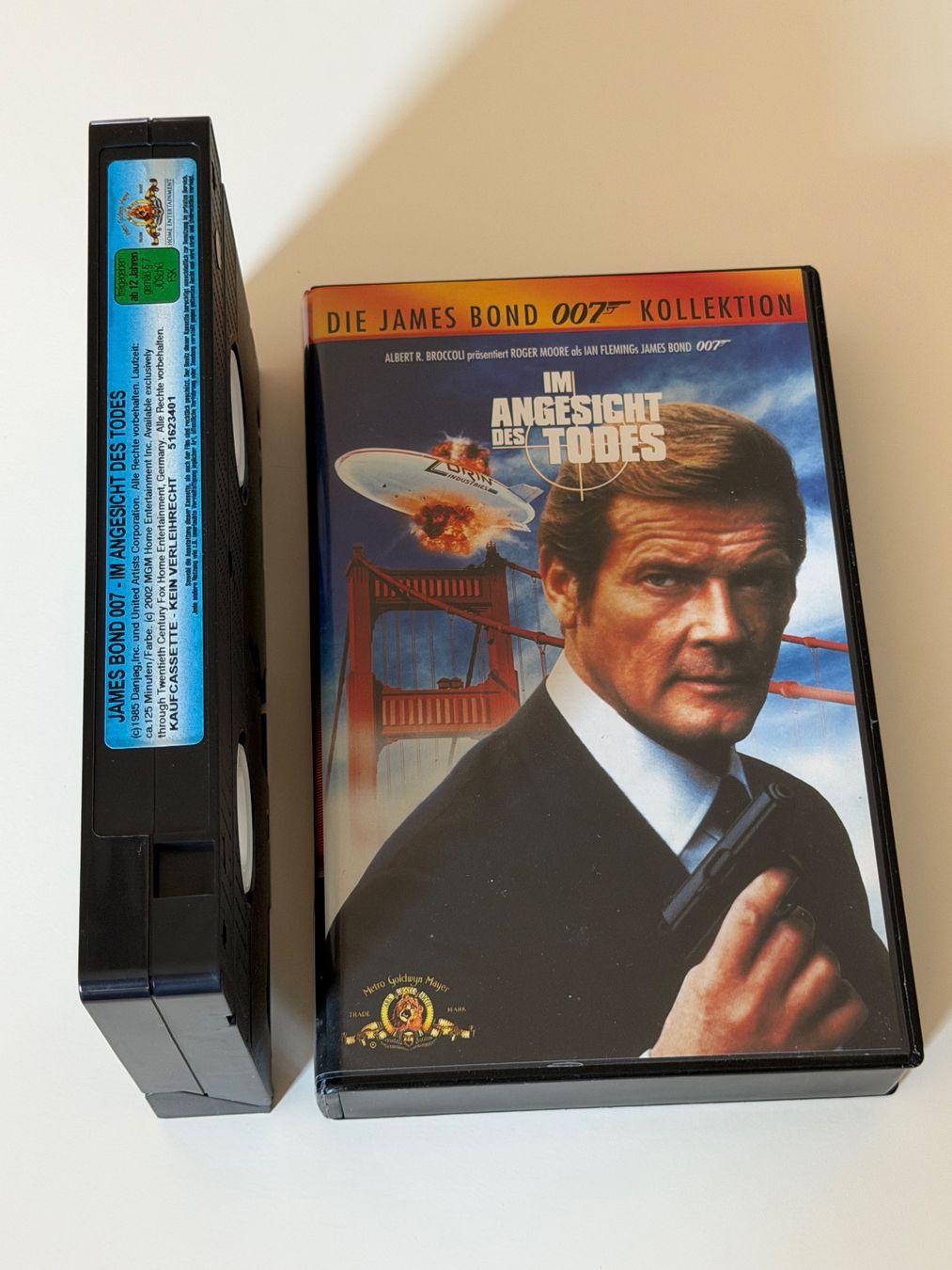 Tutti i VHS: VHS 007 James Bond Im Angesicht des Todes Roger Moore – Usato da Altstätten SG venduto da sheamus