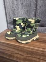 Winterstiefel Gr. 31, Camouflage, warm gefüttert! Wie neu!