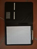 Schreibmappe, schwarz