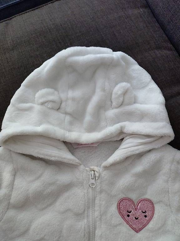 Giacche & Cappotti: Fleecejacke Herz Gr. 92 – Usato da Dotzigen venduto da Elicec01 2