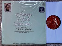 Martha Argerich Hommage à Kirill Kondrashin Tchaikovsky LP🛀