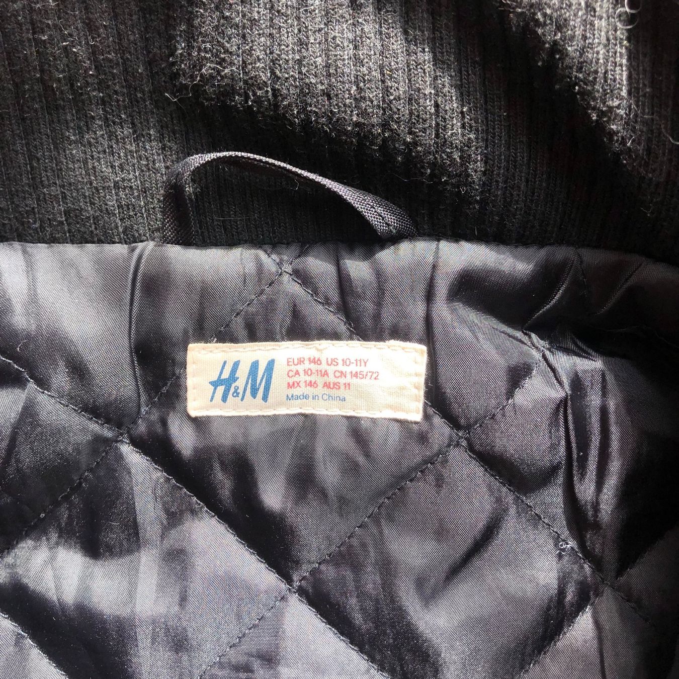 H&M Giacche & Cappotti: Veste blouson bombers  140 noir – Usato da Marly venduto da Kouli 4