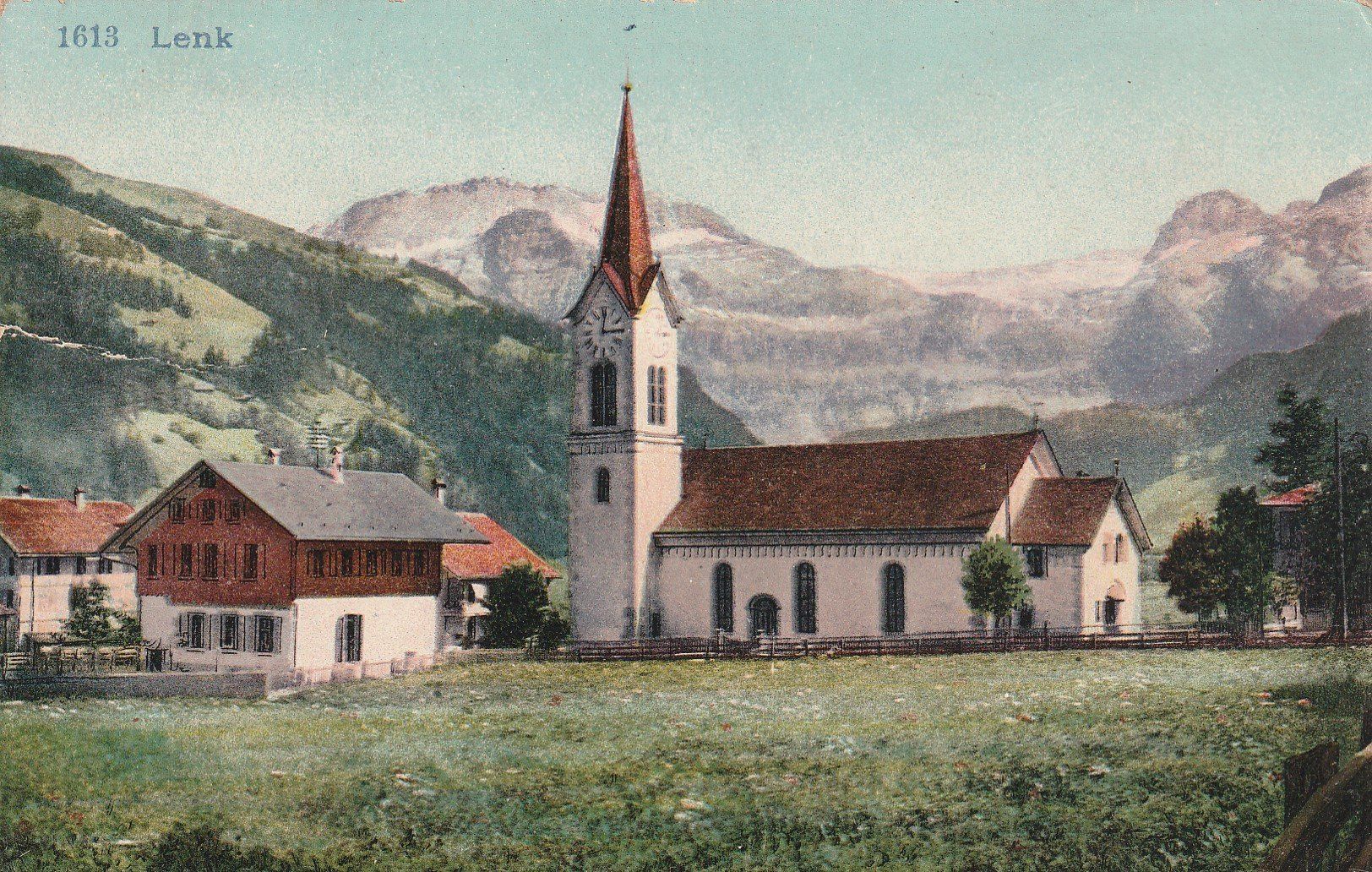 Cartoline postali: Lenk- Karte ungelaufen- – Usato da uttwil venduto da Koehlerfred