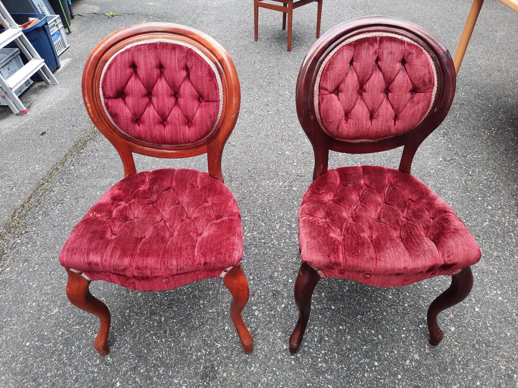 Sedie: 2 Victorian by Kimball Stühle – Usato da Weinfelden venduto da JoeBaer