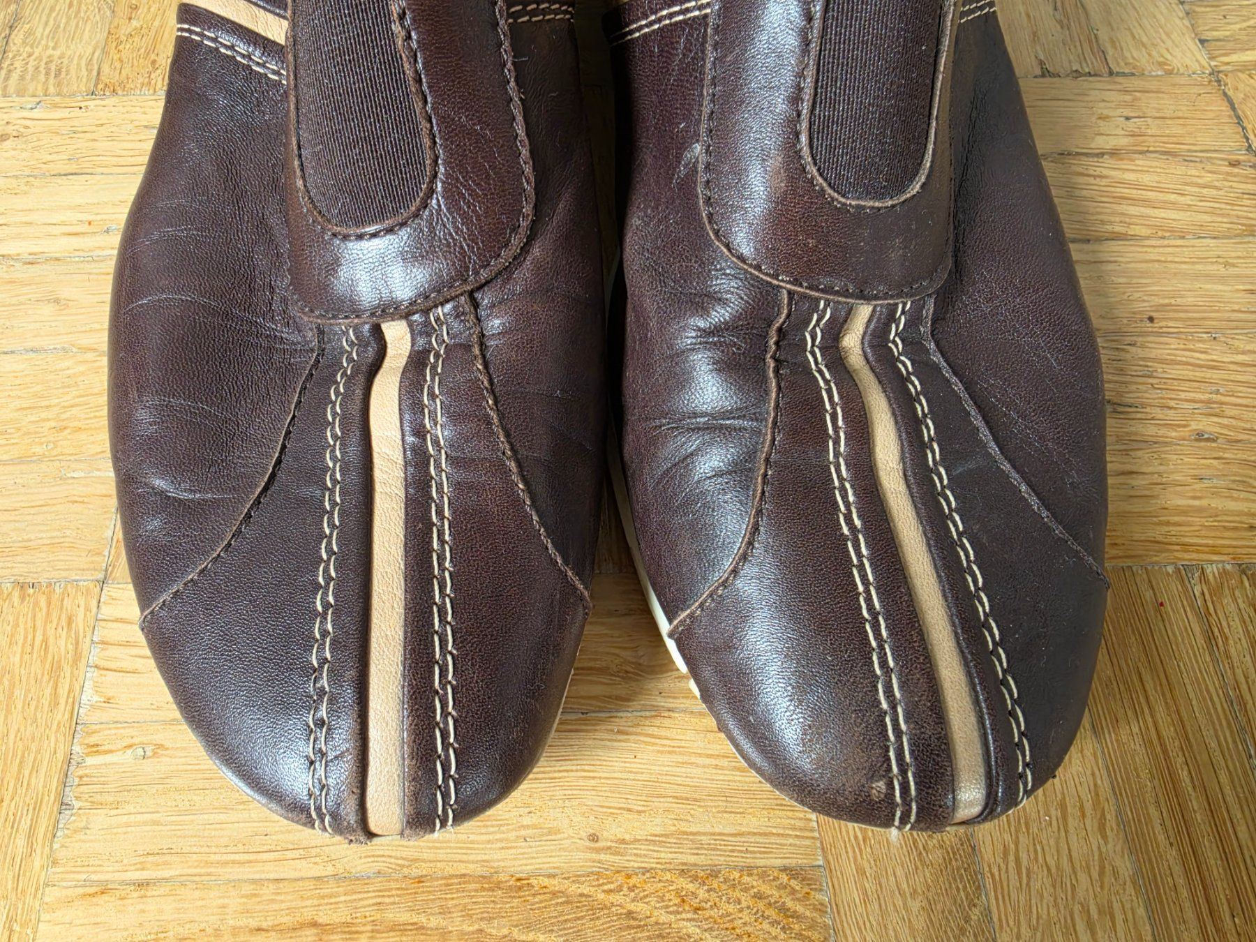 Scarpe da donna: Turnschuhe Lario echt Leder Gr. 37 – Usato da Stäfa venduto da flamingo_17 2