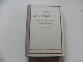 Buch Lehrbuch der Zahnheilkunde 1920 mit 620 Abbildungen