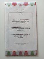 Seidenpapier mit Tannenbaum-Motiv - 6 Blatt  - NEU 
