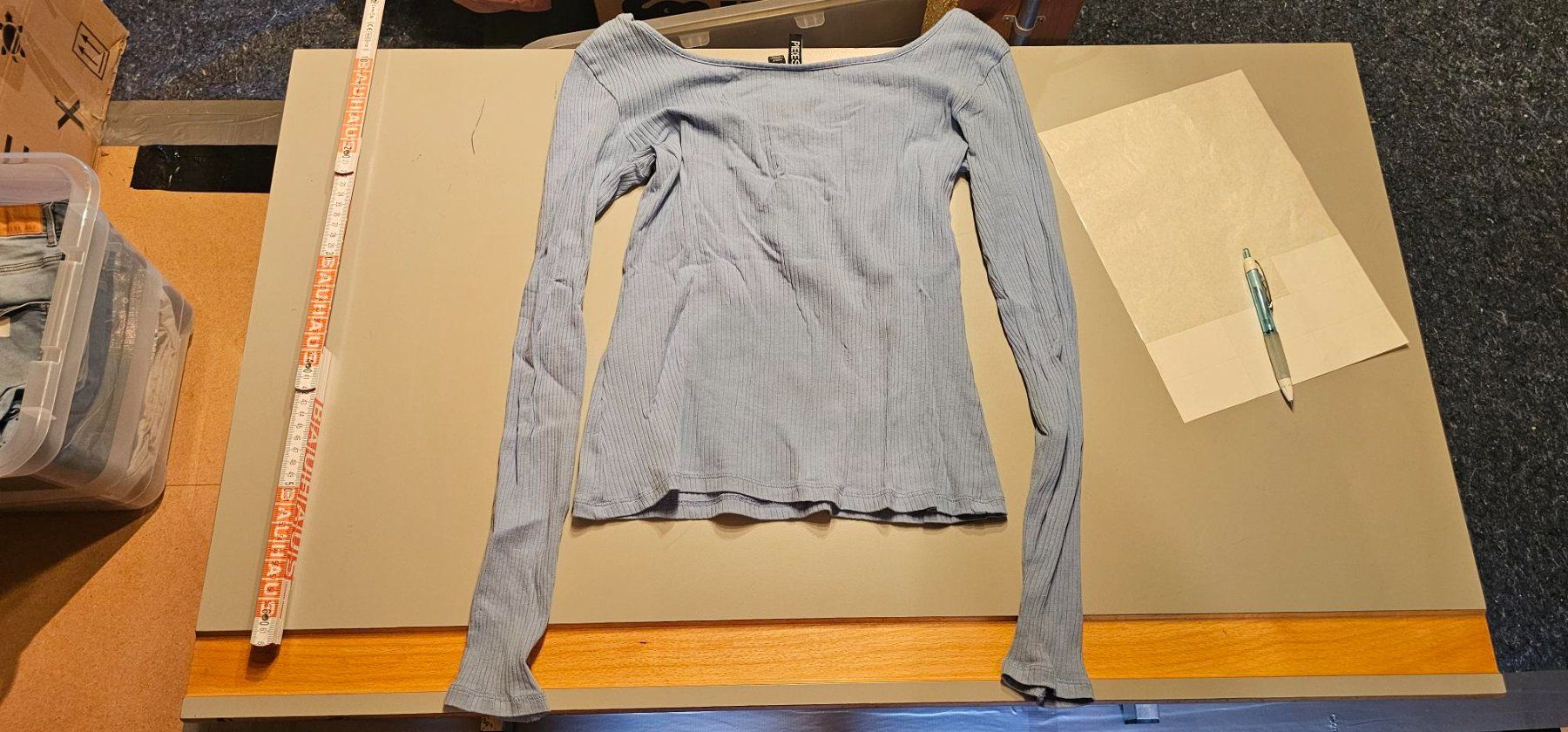 Maglioni & Felpe: Damen Pullover PIECES hellblau Grösse M – Usato da Azmoos venduto da Jadejo 1