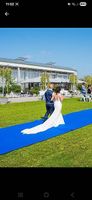 Designer Hochzeitskleid mit spezieller Schleppe