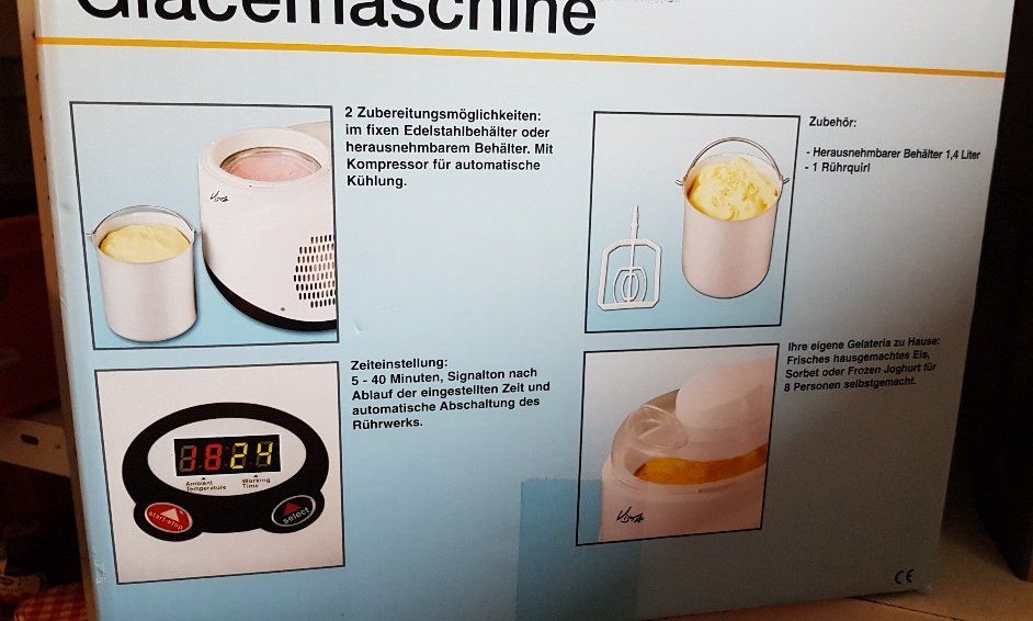 Appareils de cuisine: Glace Maschine – D'occasion à Niederbipp par Trude04 1