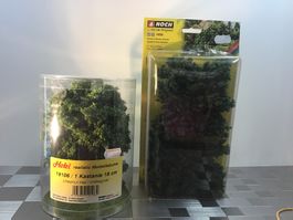 HEKI REALISTIC MODELLBÄUME 18 cm / 10 STÜCK  10-14 cm H0