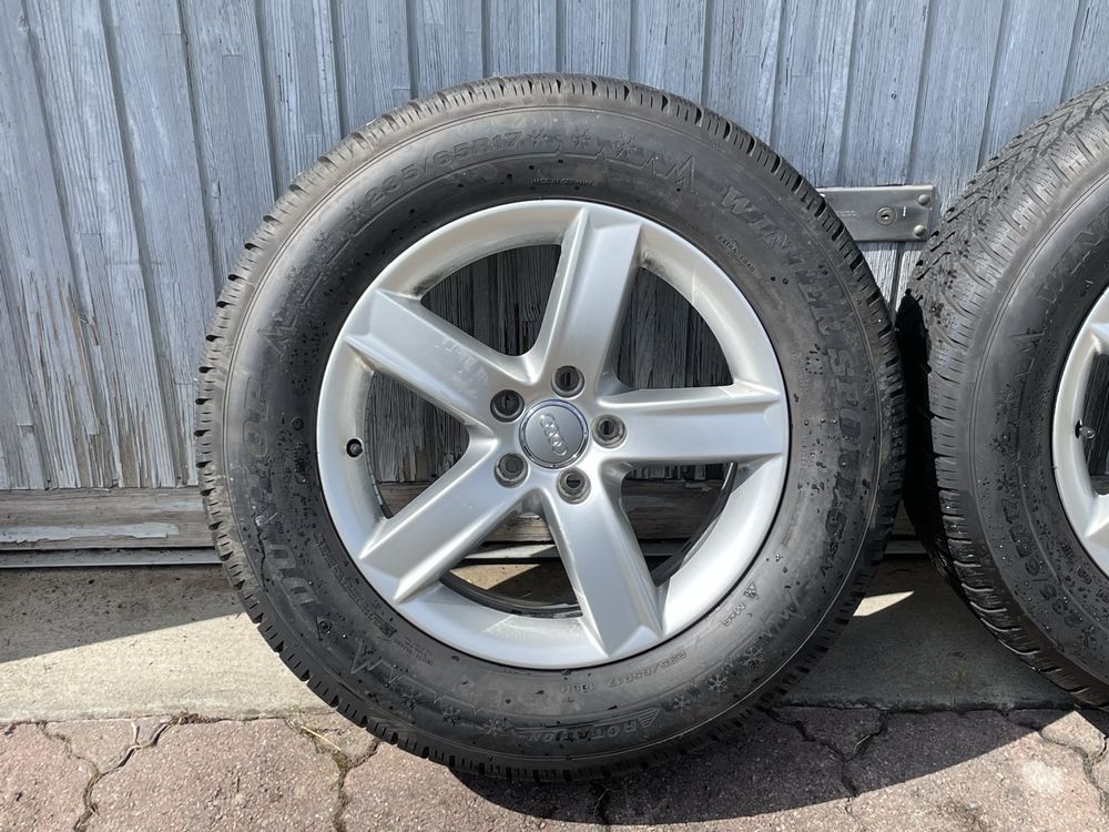Audi Pneumatici & Ruote complete: Audi Q5 8R Winterräder Dunlop 235/65 R17 4 x 6mm – Usato da Horgen venduto da gogo-30 3