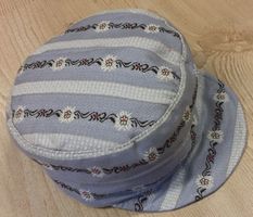 Kappe 48- 52cm im Edelweiss-Look NEU