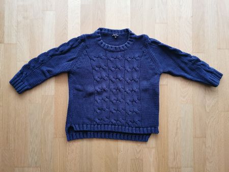 Blauer Pullover, Gr. M, Chicoree