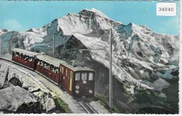 Schynige Platte - Bahn mit Jungfrau