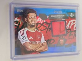 2025-26 Topps UEFA CC Superstar Relics/150 E.NWANERI Arsenal
