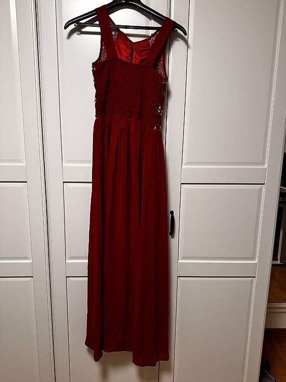 Vestiti: Hochzeitsgast Kleid rot Gr.36 – Usato da Kilchberg ZH venduto da lolena 3