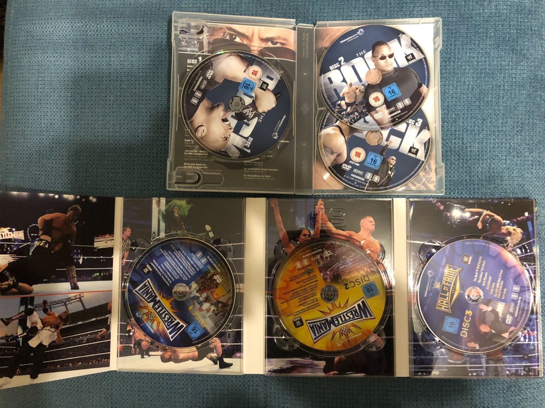 Alle DVDs: Wrestlemania 2017 + The Rock -Total 6DVD – Gebraucht aus Basel von jannickpascal 1