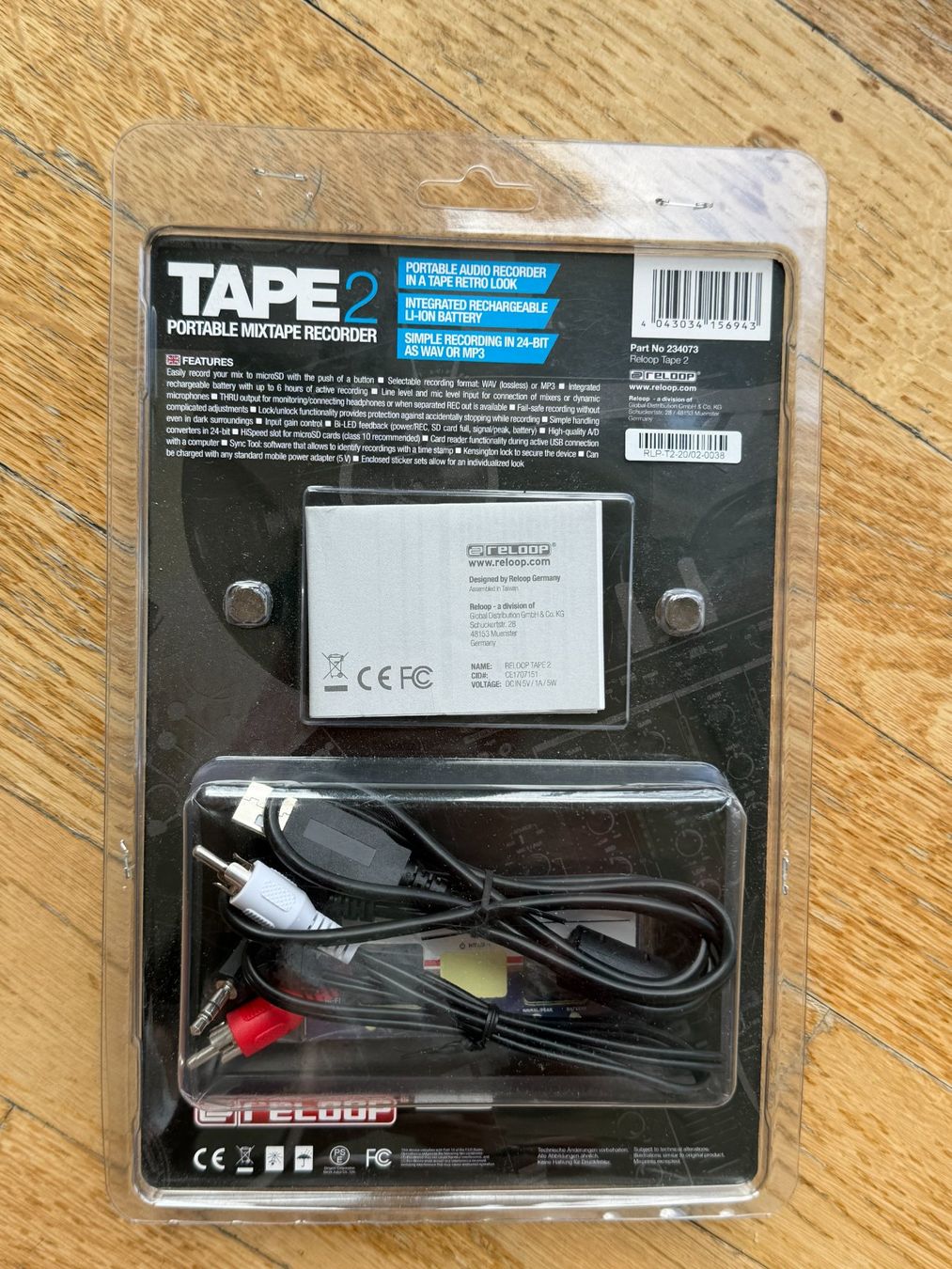 Reloop Aufnahmegeräte: Enregistreur audio reloop tape 2 – Gebraucht aus Lausanne von lou_r82x 1