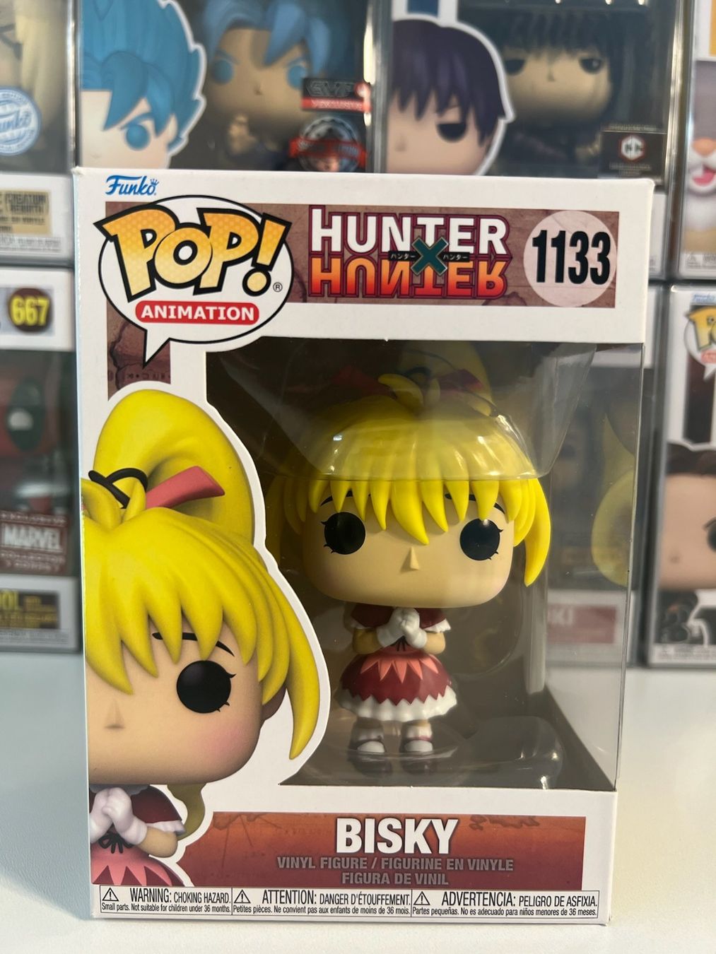 Funko Statuette: Funko POP! Animation Hunter x Hunter Bisky – Nuovo e nell'imballaggio originale da Le Mouret venduto da perfectbijou