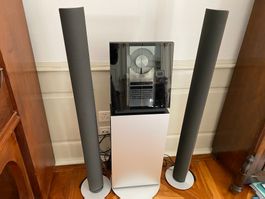 Bang & Olufsen BeoCenter 2300 Anlage mit Standfuss und Boxen