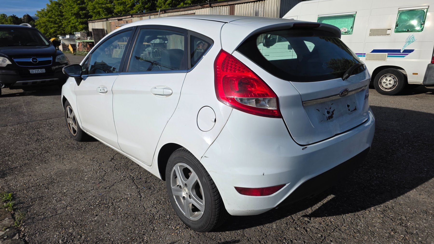 Ford Autos: Ford Fiesta 1.4i – D'occasion à Arbon par Tropxe. 2