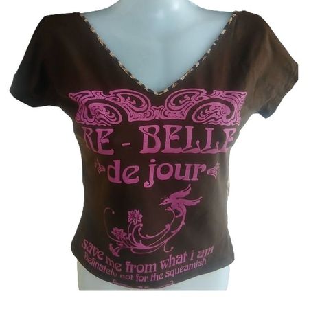 Dolce & Gabbana Shirt braun 80er - Gr.: S