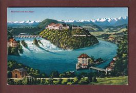 RHEINFALL und die Alpen
